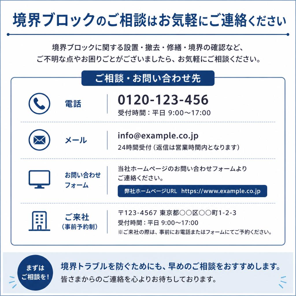 今すぐお問い合わせを！